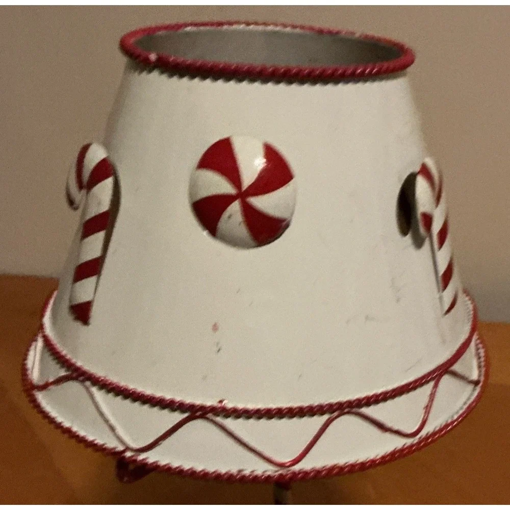 Snowman Tealight Candle Holder‎ Lamp With Shade Christmas Holiday,